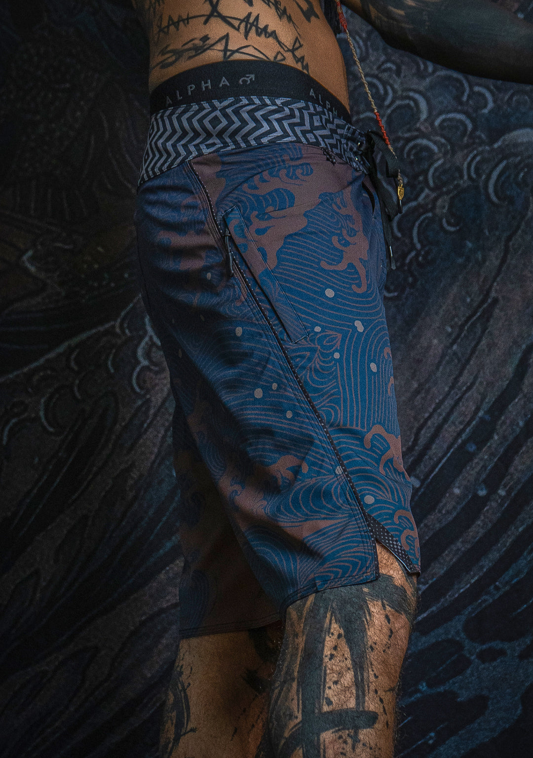 Boardshort Men / Fast Dry - TSUNAMI